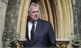  ?? ?? The civil lawsuit against Prince Andrew doesn’t carry the threat of prison, but he could face a brutal sentence in the court of public opinion, say experts. Photograph: Steve Parsons/