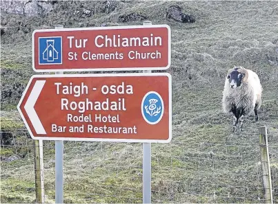  ?? Picture: Alan Milligan. ?? Plans to add Gaelic words to road signs in Perth and Kinross have not gone down well with one critic, who said it could distract motorists.