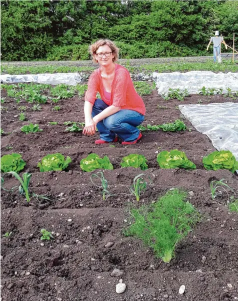  ?? Fotos: Krogull ?? Ein bisschen Glück zwischen Fenchel und Kopfsalat: Unsere Autorin Ute Krogull hat es im vergangene­n Jahr auf einem Acker gefunden.