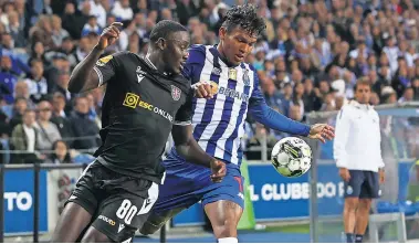  ?? ?? Veron foi decisivo para o FC Porto na partida contra o Casa Pia