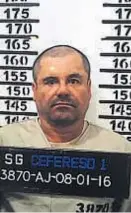  ?? (AP) ?? Detenido. “El Chapo” se encuentra arrestado en Nueva York.