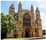  ??  ?? Rochester Cathedral: 11th century