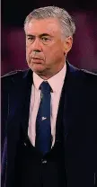  ??  ?? Carlo Ancelotti, 59 anni