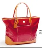  ??  ?? The Woodlands small tote is $475.