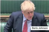  ??  ?? Boris Johnson