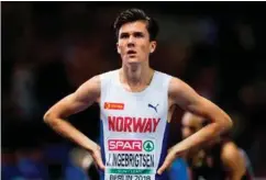  ?? FOTO: BILDBYRÅN NORWAY ?? Jakob Ingebrigts­en har blitt syk og må stå over torsdagens konkurrans­er i Zürich.