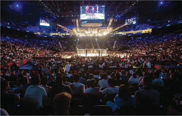  ?? ?? ±
The UFC’S return to Etihad Arena underlines the city’s burgeoning role in the global combat sports calendar.