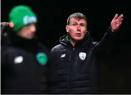  ??  ?? Stephen Kenny is mapping out a scouting plan to assess all of his options