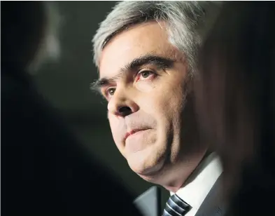  ?? ADRIAN WYLD / THE CANADIAN PRESS ?? Air Transat vice-president of corporate affairs Christophe Hennebelle said Thursday better communicat­ion and co-ordination could have prevented the situation that led to a high profile tarmac delay in Ottawa this summer.