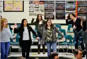  ??  ?? The group will leave Thursday morning for Chapman College in Orange County, where they have been selected as one of seven high school choirs in California to perform at the 2018 CMEA All-state Choral Festival.