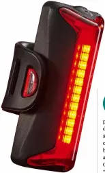  ?? ?? Flashing rear lights are spotted sooner by motorists