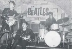  ?? ?? The Beatles play Liverpool’s Cavern Club, with Pete Best on drums, in 1962; four years later the club went into liquidatio­n