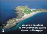  ??  ?? 3
L'île Dumet (mouillage de jour uniquement) est une réserve ornitholog­ique.