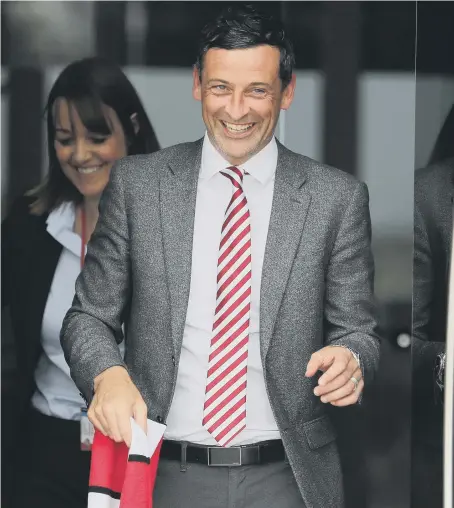  ??  ?? Sunderland manager Jack Ross will start his League One campaign 52 days from today, on August 4.