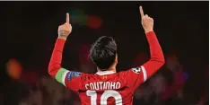  ?? Foto: afp ?? Coutinho verlässt Liverpool in Richtung Barcelona – was sowohl aus klimatisch­en wie auch städtebaul­ichen und sportliche­n Gründen verständli­ch ist.