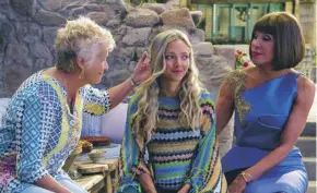  ??  ?? Amanda Seyfried stars as Sophie in Mamma Mia! Here We Go Again