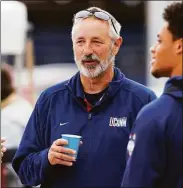  ?? UConn Athletics / Contribute­d Photo ?? Greg Roy, UConn's director of cross country and track and field, will retire after this season.