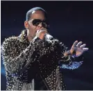  ?? FRANK MICELOTTA/INVISION/AP ?? According to Nielsen, album and song sales and streams for R. Kelly have spiked.