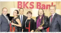  ??  ?? Gute Stimmung herrschte beim Neujahrsem­pfang der BKS Bank