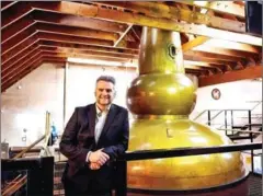  ?? AFP ?? John Laurie, managing director of the Glenturret Distillery.