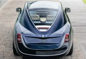 ??  ?? Dramatical­ly-styled Sweptail is a one-off car built for a wealthy customer.