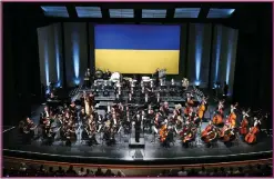  ?? ?? The Ukranian Freedom Orchestra stars in a new BBC documentar­y