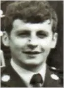  ??  ?? Bravery: Det Garda John Francis Morley and Garda Henry Byrne