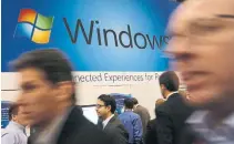  ?? MARK LENNIHAN THE ASSOCIATED PRESS FILE PHOTO ?? The flaw at issue involves a mistake in how Microsoft uses digital signatures to verify software as authentic, which helps block malware from being deployed on a computer.