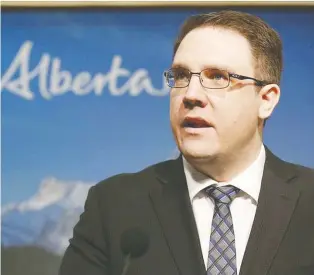  ?? JIM WELLS ?? Alberta Environmen­t Minister Jason Nixon recently announced that the ATCO site in Fort Saskatchew­an will receive $2.8 million toward its hydrogen blending project.