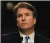  ?? CHRISTY BOWE/GLOBE PHOTOS ?? Supreme Court nominee Brett Kavanaugh at his confirmati­on hearing before the Senate Judiciary Committee in Washington, D.C., on Sept. 5.