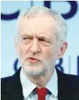  ?? — Reuters ?? Britain’s Opposition Labour Party Leader Corbyn addresses the Confederat­ion of British Industry’s annual conference in London.