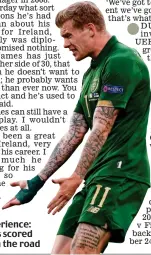  ??  ?? Crucial experience: McClean has scored key goals on the road