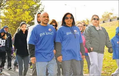  ?? File photo ?? The inaugural Walk to End the Silence at Harbor Park in Middletown.