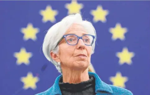  ?? // EFE ?? La presidenta del BCE, Christine Lagarde