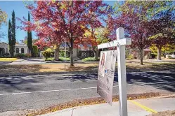  ?? ROBERTO E. ROSALES/JOURNAL ?? A home for sale in the Albuquerqu­e area last year. In February, the inventory of homes in the single-family detached market was 896, according to the Greater Albuquerqu­e Associatio­n of Realtors.