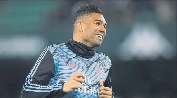  ?? FOTO: GETTY ?? Casemiro es el único futbolista del Real Madrid que no tiene un sustituto claro en la plantilla. El club quiere arreglar eso con un fichaje este próximo verano