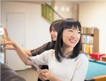  ??  ?? Marie Kondo’s Netflix series on cleaning up and organising your home is inspiring Kiwi families.