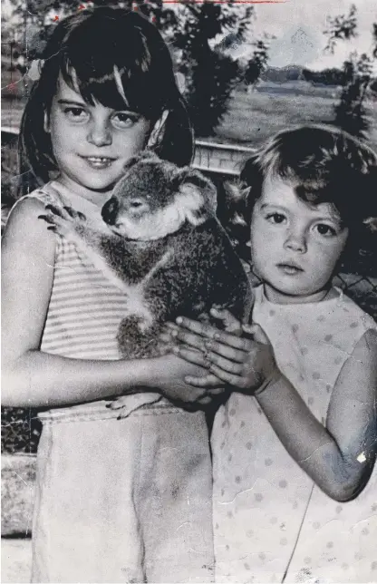  ??  ?? GRUESOME: The Mackay sisters, Judith, 7, and Susan, 5, of Aitkenvale, Townsville, were murdered on August 26, 1970. Their bodies were found stabbed, raped and strangled at Antil Plains, near Townsville, two days later.