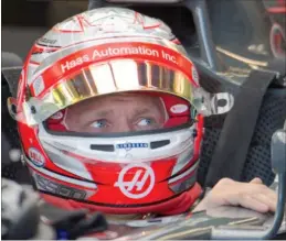  ?? FOTO: RYAN REMIORZ/AP ?? Kevin Magnussen indleder dagens Formel 1-grandprix som nummer 18 i Haas-bilen.