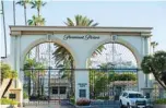  ??  ?? In this file photo the closed Paramount Studios are seen amid the coronaviru­s pandemic in Los Angeles, California.—AFP photos