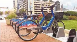  ?? JAY JUDGE/BALTIMORE SUN 2017 ?? Baltimore’s Bike Share program was crippled by theft and vandalism from the start.