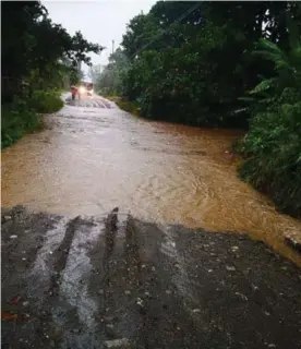  ?? LORENA VADO, CORRESPONS­AL GN ?? Las lluvias causaron inundacion­es en Talamanca. Ese cantón será favorecido con la donación.