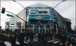  ?? NHAT V. MEYER — STAFF ARCHIVES ?? Hockey fans head into SAP Center before the NHL All-Star Game in San Jose on Jan. 26, 2019.