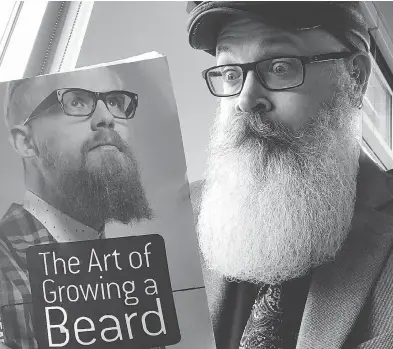  ??  ?? Brandon University Prof. Christophe­r Schneider released a study on online beard culture.