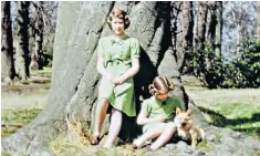  ??  ?? The Queen, pictured with Princess Margaret, right, has a lifelong love of the outdoors
