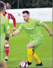  ??  ?? Pictures from Barwell’s 3-1 home defeat to Altrincham by Steve Wells Pictured top : Eddie Nisevic, left Barwell boss Jimmy Ginelli and far left Ryan Robbins