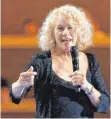  ?? FOTO: PETER FOLEY/DPA ?? Carole King im Jahr 2016.