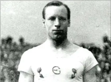  ?? ?? Eric Liddell. Photo supplied by Borders Book Festival