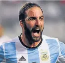  ??  ?? Gonzalo Higuaín (29). Delantero de Juventus de Italia.