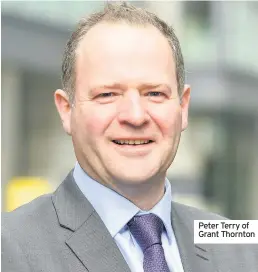  ??  ?? Peter Terry of Grant Thornton